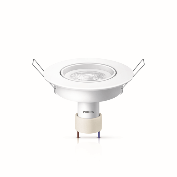 Luminária LED de embutir redonda 5W 6500K Branca Spotkit Philips
