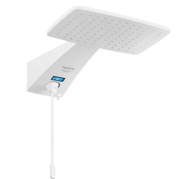 Chuveiro digital Polo Hybrid 5500W 127V branco Hydra