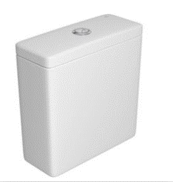 Caixa Acoplada com Desodorizador Quadra Axis Living Piano Unic Branco Deca