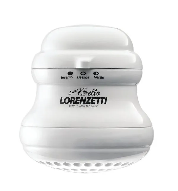 Ducha Bello Banho Ultra 3 Temperaturas Lorenzetti com Cano 220V