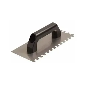Desempenadeira Aço Dentada 6 X 6 Mm Com Cabo Plástico Cortag