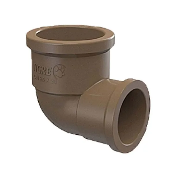 Joelho de Redução 90° Soldável Mista 25mmx1/2' Tigre