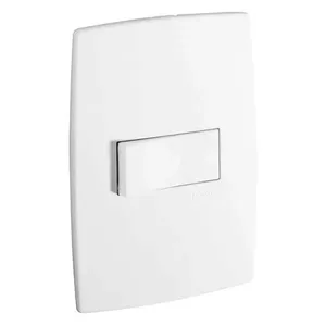 Conjunto Interruptor Simples Vertical 10a/250v 4x2 Branco Contra Amarelamento 611100 Pial Plus Legrand