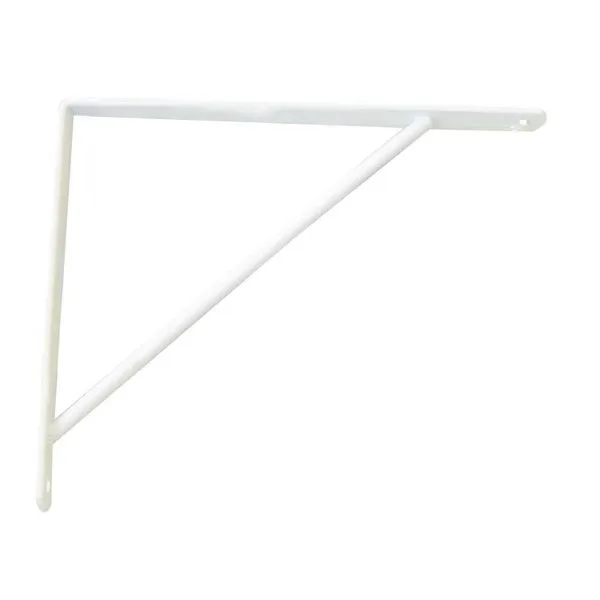 Suporte para prateleira leve 30cm branco Zamar