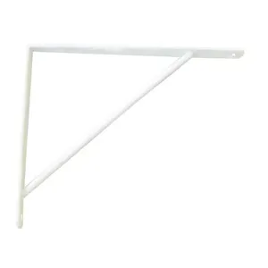 Suporte para prateleira leve 30cm branco Zamar