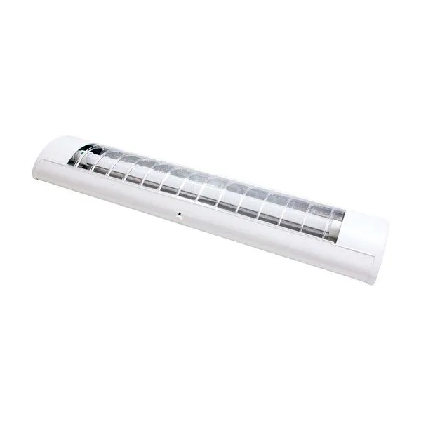 Luminária de teto para 1 lâmpada led 18W 6500K TD51 Brilhare branca Taschibra