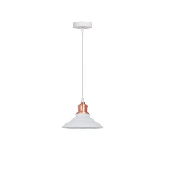 Pendente de metal cabo ajustável de 150cm branco Quality
