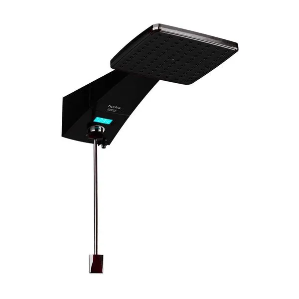 Chuveiro eletrônico 127V 5500W Quadratta black Hydra
