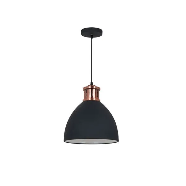Pendente de metal cabo ajustável de 150cm preto Quality