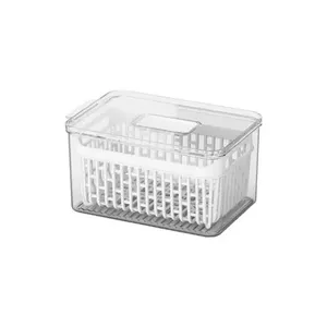 Organizador Dry Com Cesto 3,2 Litros Cristal Translucido Brinox