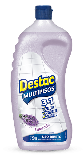 Limpador diluível Multipisos Lavanda e Alfazema 750mL Destac