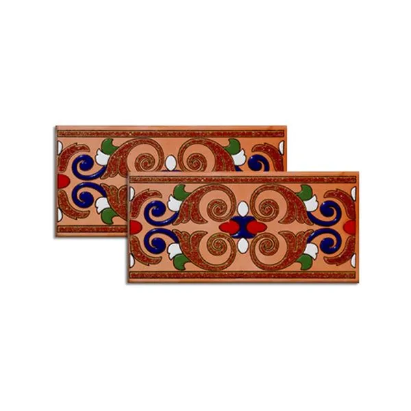 Faixa Cremona terracota 11,5x24cm Fênix