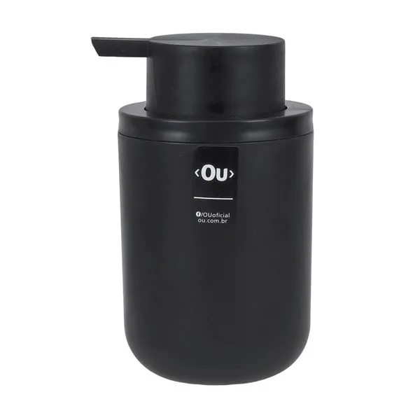 Porta Sabonete Liquído Bold Preto Ou