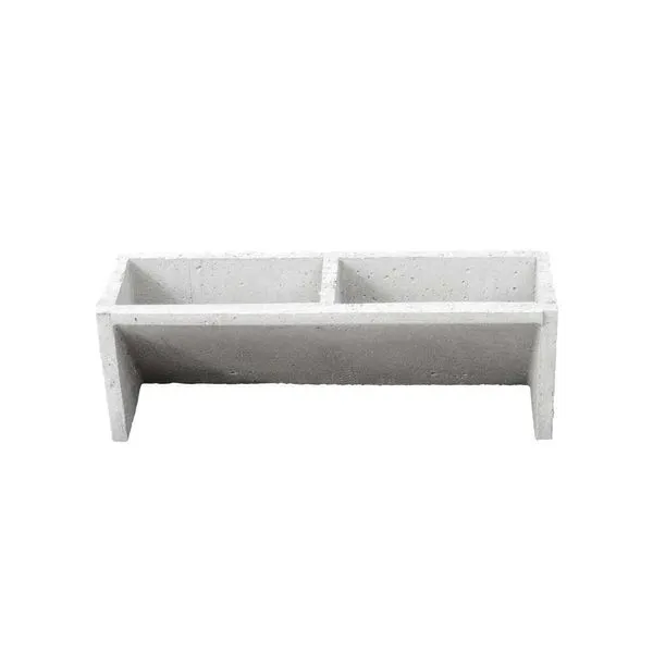 Bloco de Concreto Ecobloco para Jardim Vertical 65x22x19cm