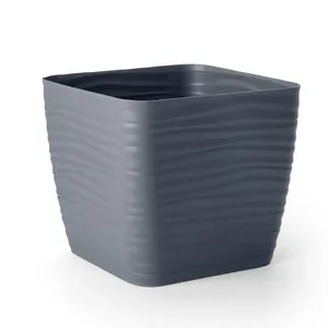 Vaso Quadrado 8,3 Litros Concreto Dunas
