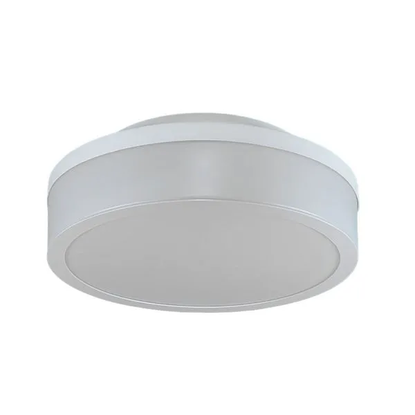 Plafon Sobrepor Para 3 Lâmpadas E27 Branco Santorini Tualux