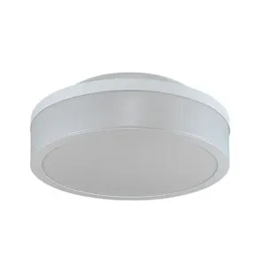 Plafon Sobrepor Para 3 Lâmpadas E27 Branco Santorini Tualux