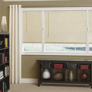 Persiana Premier PVC 25mm 1,20m x 1,60m Bege Evolux