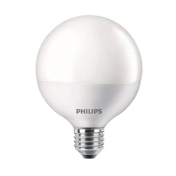 Lâmpada De Led Globo E27 Bivolt 15w 3000k Amarelo 1521lm Philips