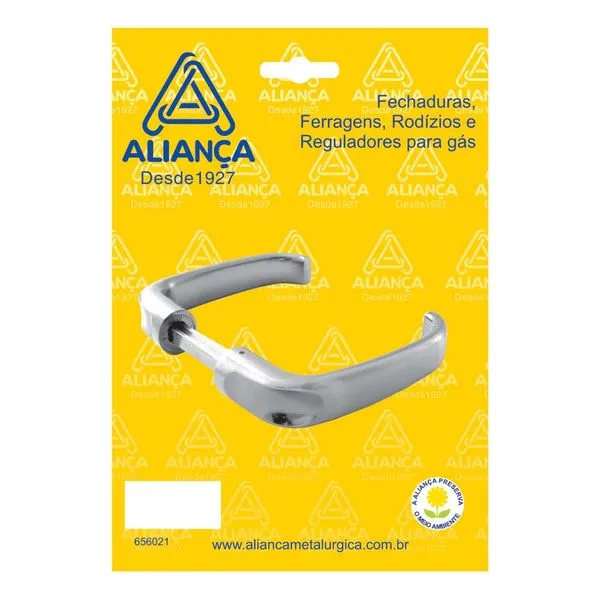 Maçaneta Anatomica Alavanca 86607 Bronze Latonado 56971 Aliança