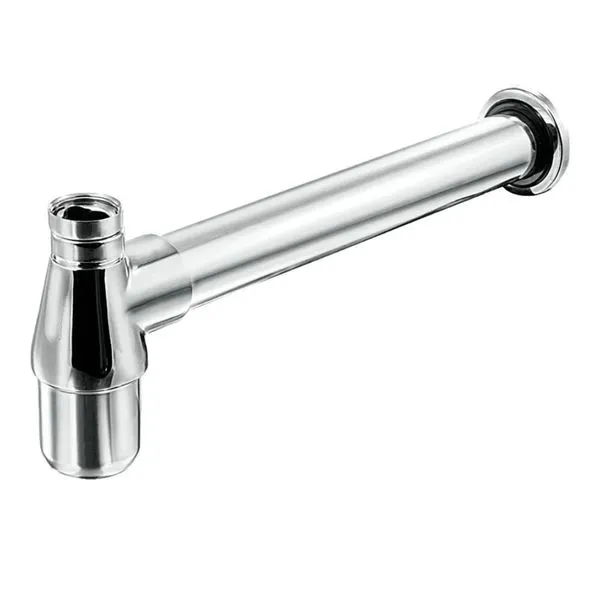 Sifão Esteves para Pias de Cozinha Americana 1.1/2" x 2" Saída 30cm Cromado