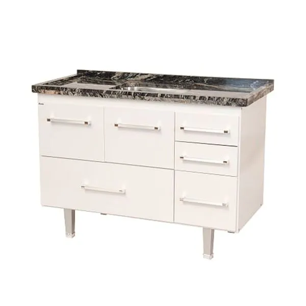 Gabinete de cozinha New Life 117,4x55cm branco Bonatto