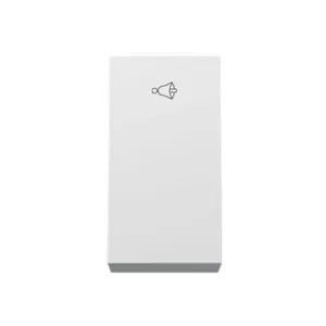 Módulo Pulsador para Campainha Modulopro Alumbra Módulo Pulsador Campainha 10A/250V 250V Branco Modulopro