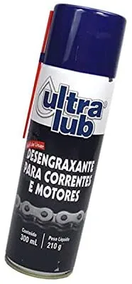 Desengraxante para Corrente Spray 300ml 210g Ultralub