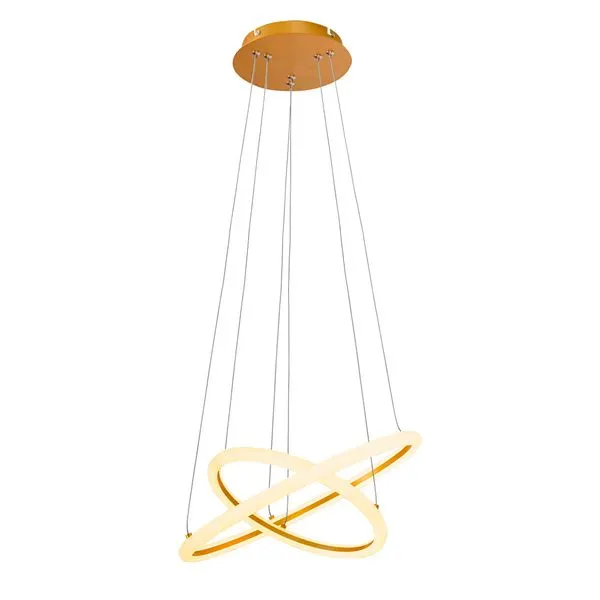 Pendente Space Orbital Double 39W 3000K LLumm Bronzearte