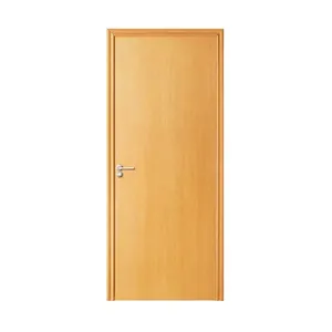 Folha de porta lisa de madeira 210x82cm Montante mogno laminado Randa