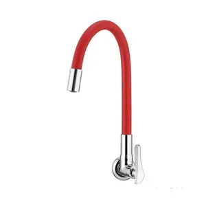 Torneira Parede Flex Vermelho 1178 C27 Loren Flex Lorenzetti