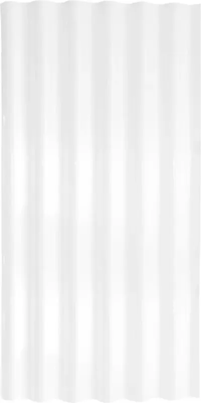 Telha Polipropileno Onda Alta Translúcida 1,1mm Lux Telhas Telha Polipropileno Onda Alta Translúcida 1,1mm 3,05x1,1m Lux Telhas