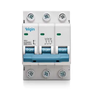 Mini Disjuntor Tripolar 32A Elgin