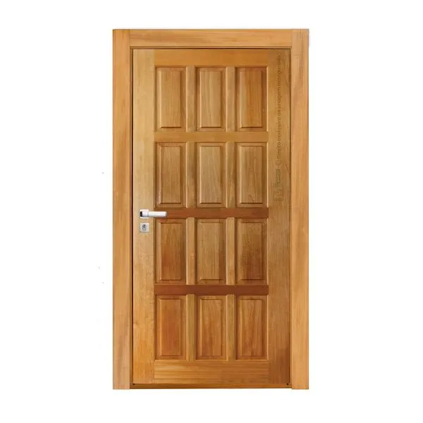 Kit Porta PV12 c/ Fechadura Esquerda 210x82cm Tauari Mapaf