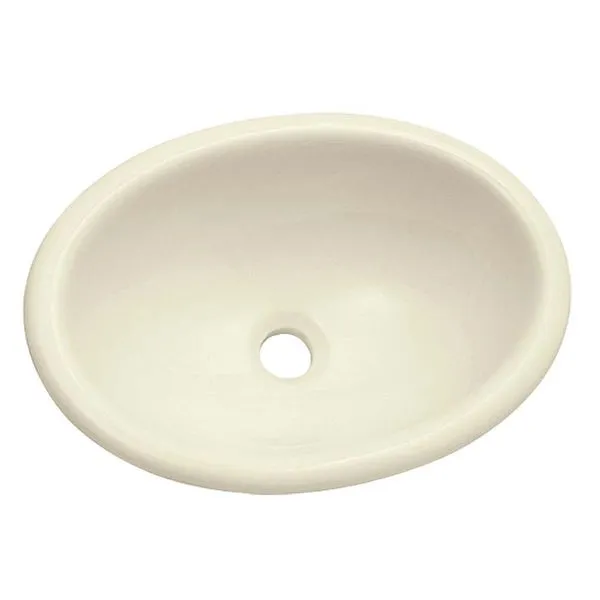 Cuba De Sobrepor Oval 44,5x33cm Il6601 Palha Icasa