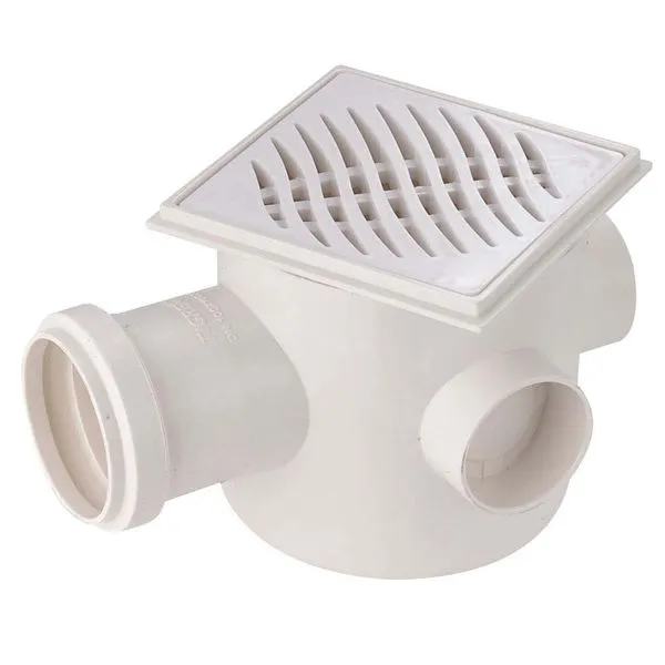 Caixa Sifonada Para Grelha Quadrada 100x100x50mm Tigre