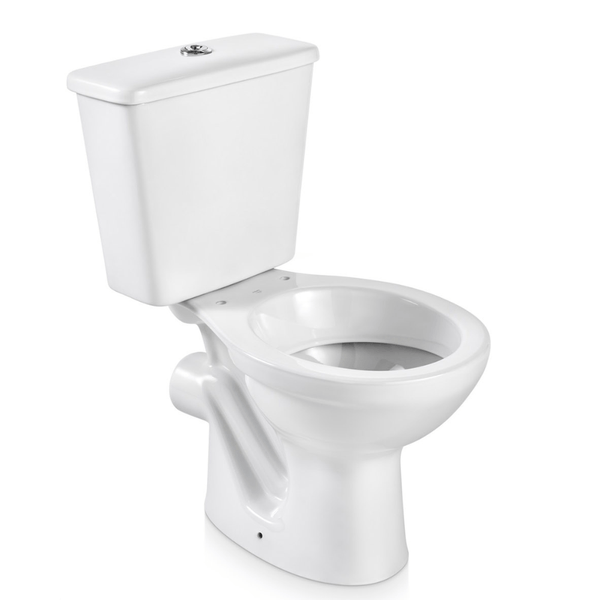 Vaso Sanitário com Caixa Acoplada com Mecanismo e Saída Horizontal Sabará 3/6L Branco Icasa