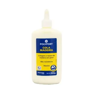 Cola de Madeira Polyfort Amarelo 250g Pulvitec