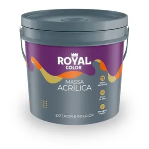 Massa Acrilica Branca 25kg Royal Color