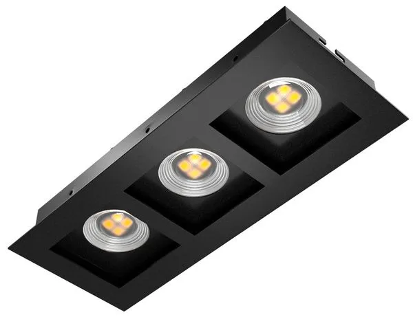 Spot de embutir par20 3 luzes e-27 ptm - ptm ORLUCE