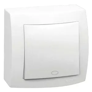 Pulsador De Campainha Ou Minuteria Ponto Gravado 2A/250V 675005 Sistema X Pial Legrand