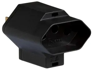 Adaptador NBR/NEMA 15A 250C Preto Weg
