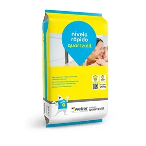 Nivela rápido Weber Floor 20kg cinza Quartzolit