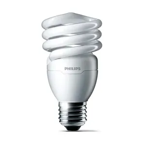 Lâmpada eletrônica fluorescente Mini Twister 220V 20W 2700K luz suave Philips