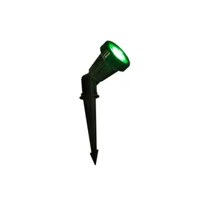 Projetor LED espeto Llum de nylon 8W bivolt verde Garden Lamp