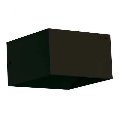 Arandela Sensitive Preta Led Bivolt 4W 3000K Ip65 12X12 Bronzearte