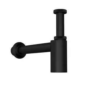 Sifão para Lavatório (Entrada: 1" / Saída: 1 1/2") Black Matte Deca