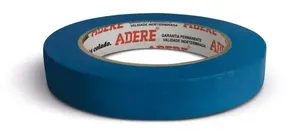 Fita Crepe Para Pintura Imobiliaria Azul 527s 24mmx50m Adere
