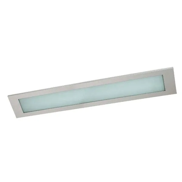 Luminária de embutir 2 lâmpadas 40W branca Pantoja
