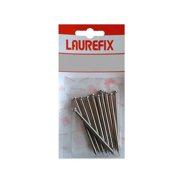 Prego de aço carbono 17x21mm 15 unidades Laurefix